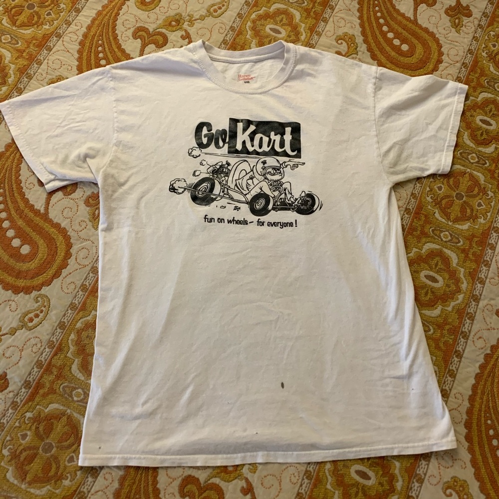 Vintage Go Kart Tom Medley T-Shirt 1960 Medium